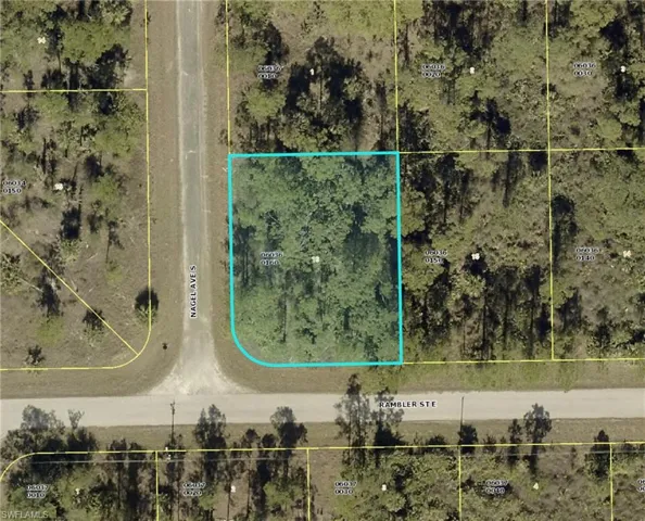 Map of property location featuring property parcel outlined