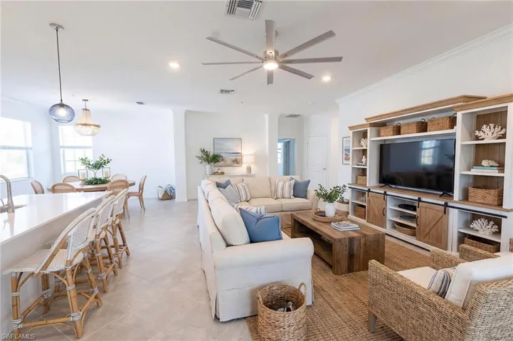 Living Room Virtually Staged