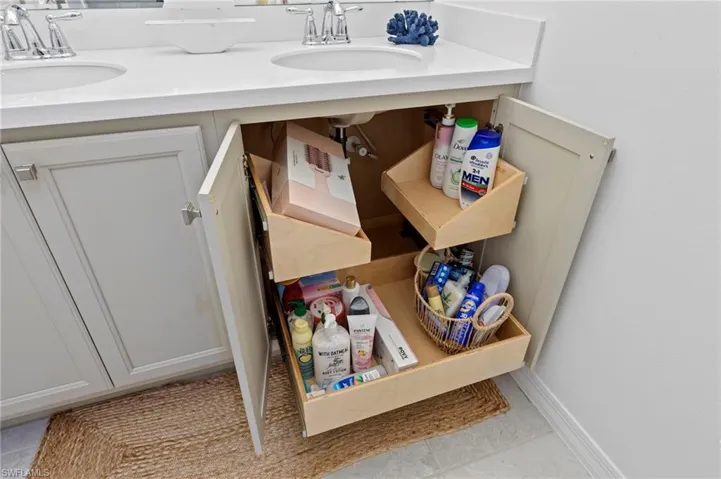 Hall bath added storage. New Shelf Genie CUSTOM ROLL-OUTS (February 2022)