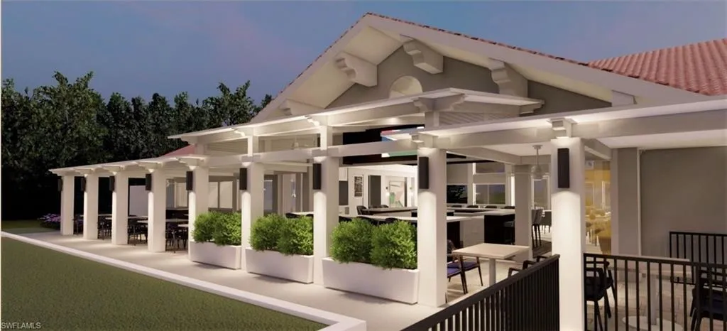 Quail Creek Village Outdoor dining rendering underway!