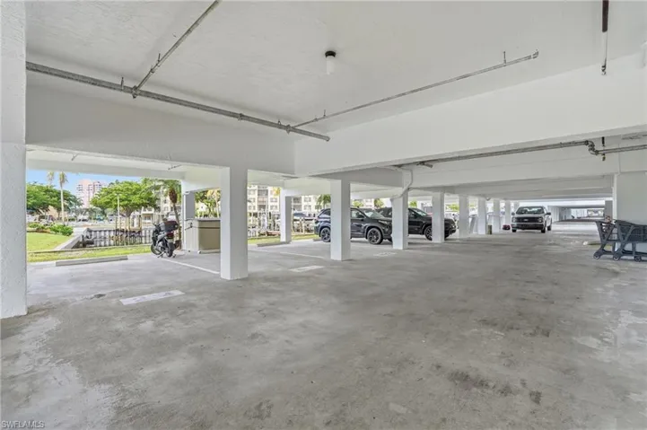Covered Under Building Parking