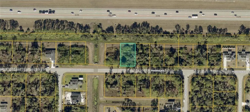 Aerial Plat Map. Displaying the property's boundaries and surrounding parcels