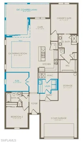 Floor plan with structurals