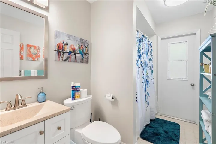 Guest bath and pool bath