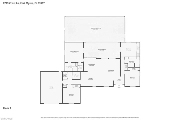 8719 Crest Ln, Fort Myers, Florida 33907