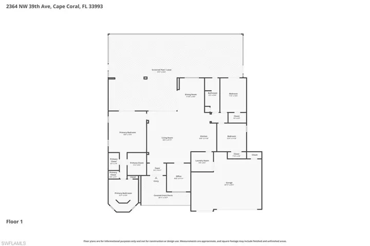 2364 Nw 39th Ave, Cape Coral, Florida 33993