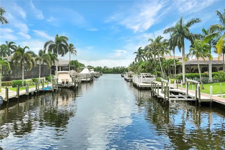 View from the dock