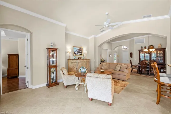 Great room looking back towards front entry