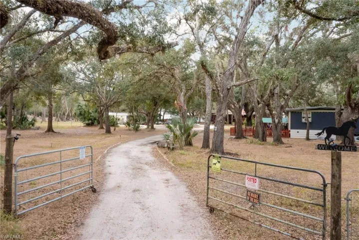 View of road featuring a gated entry, a gate, and driveway