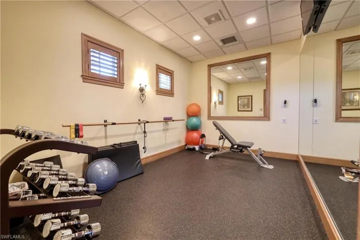 Fitness Center / Yoga area