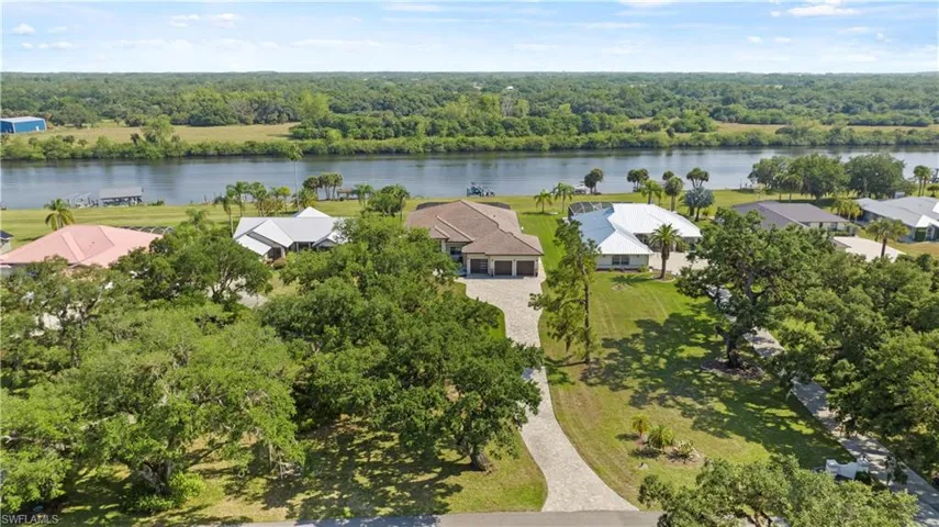 Aerial view front