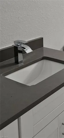 Exterior details with sink
