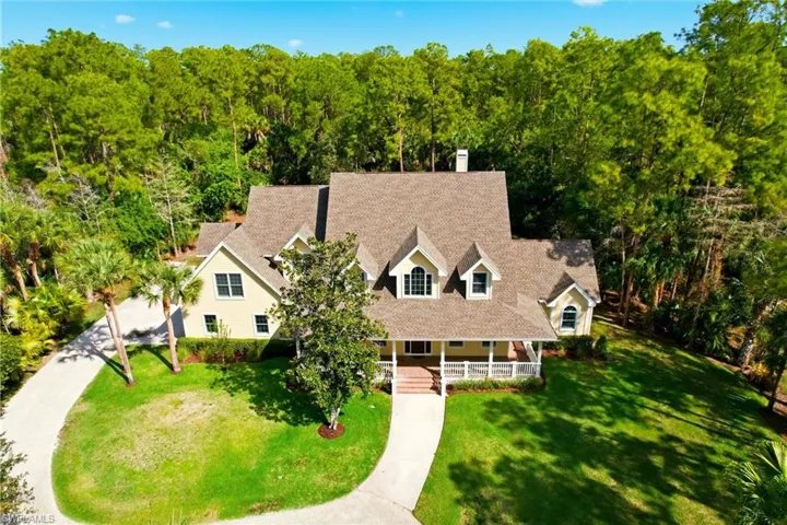 Aerial view of property and surrounding area