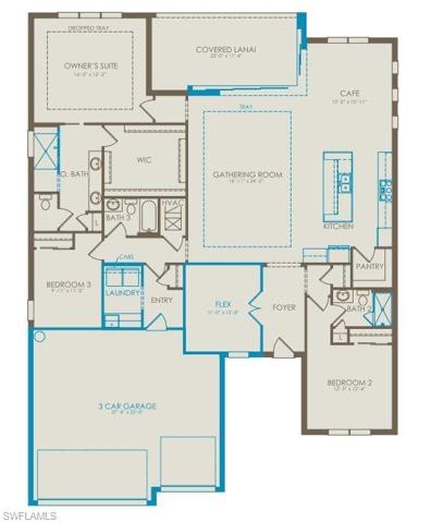 Floor plan with structurals