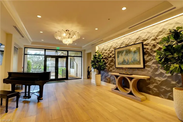 View of community lobby