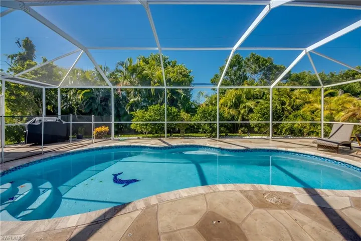 View of pool featuring a lanai and a patio