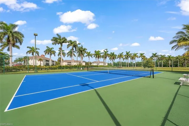 View Pickleball court