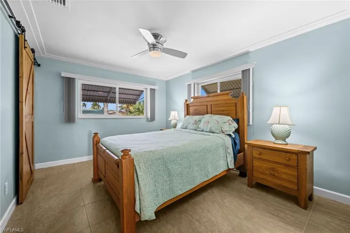 Primary Bedroom with walk -in closet.