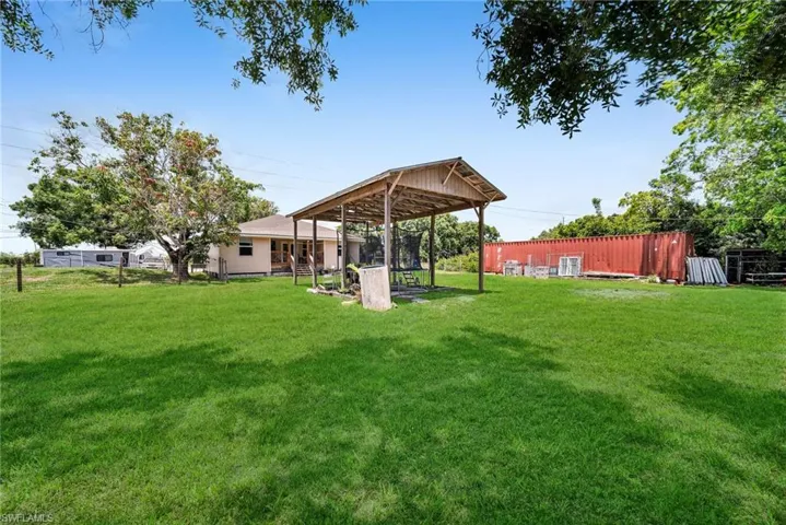 View of yard