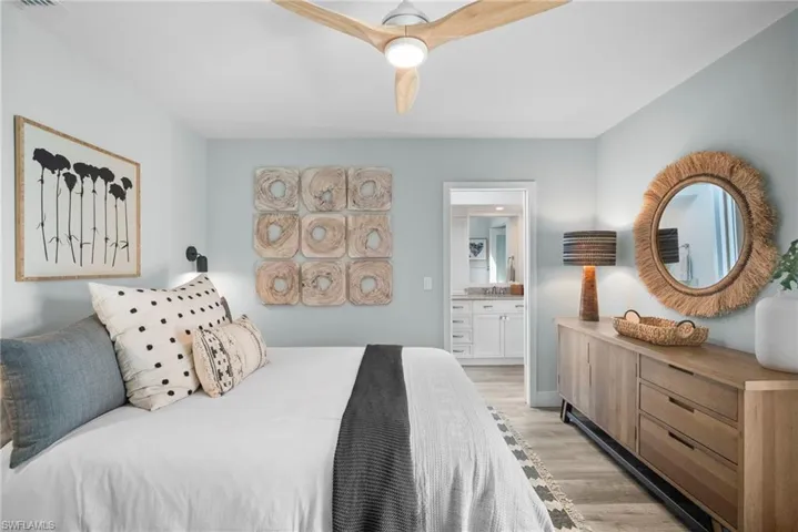 Third Bedroom with view of Atrium