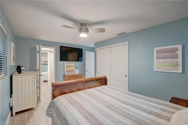 Third Bedroom with jack-and-jill ensuite bathroom
