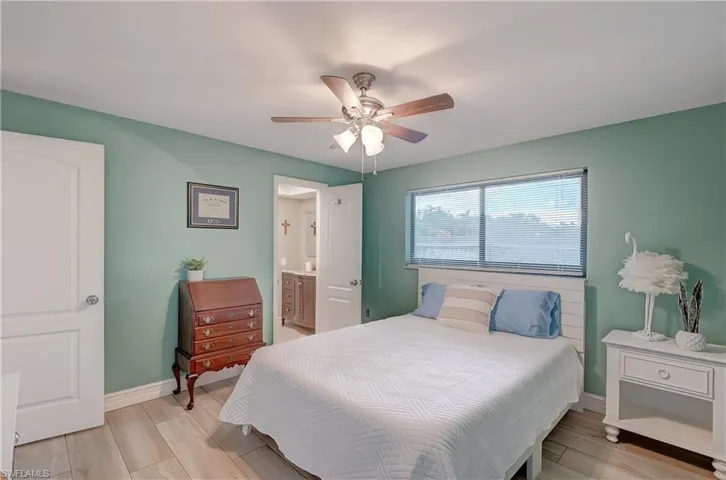 Second Bedroom with jack-and-jill ensuite bathroom