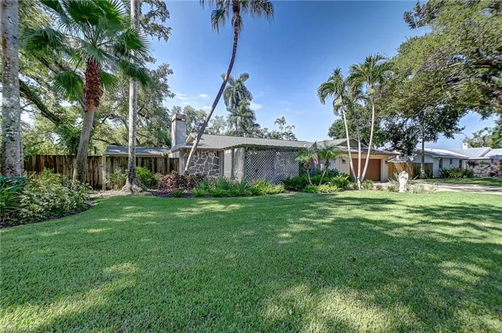large front yard