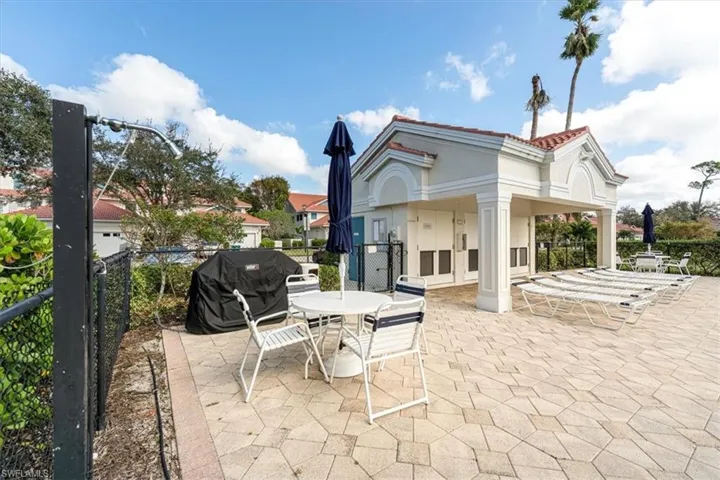 Cedar Springs Pool area with BBQ