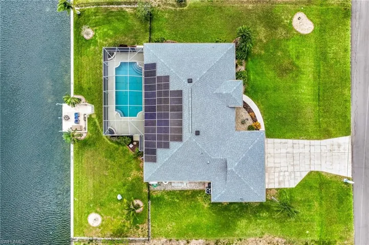 Drone / aerial view of the property