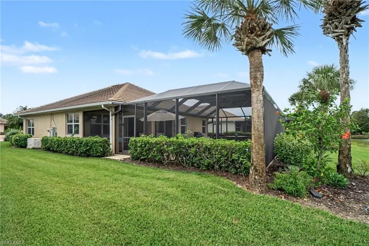 Hedges along the sides of the lanai offer privacy yet don't impede the views