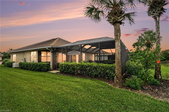 This property is enveloped in lush tropical landscaping maintained by the association!