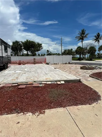 View of yard featuring a patio area