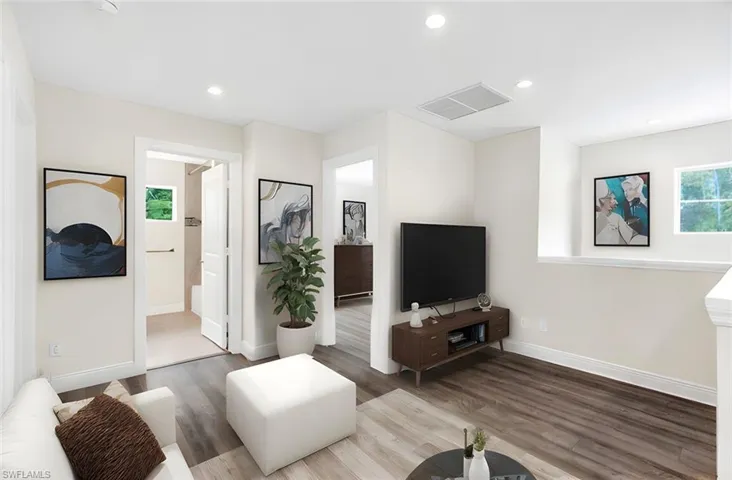 virtually staged2nd floor loft