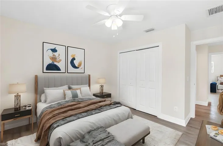 virtually stagedGuest Bedroom #1
