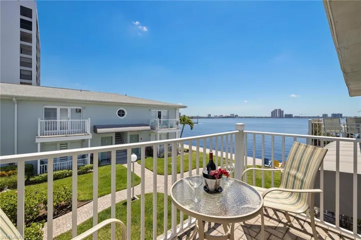 River views from your balcony
