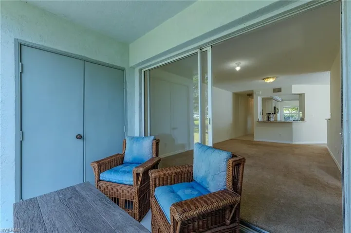 Screened patio