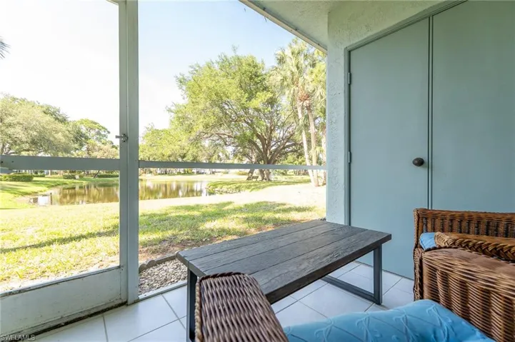 Screened patio