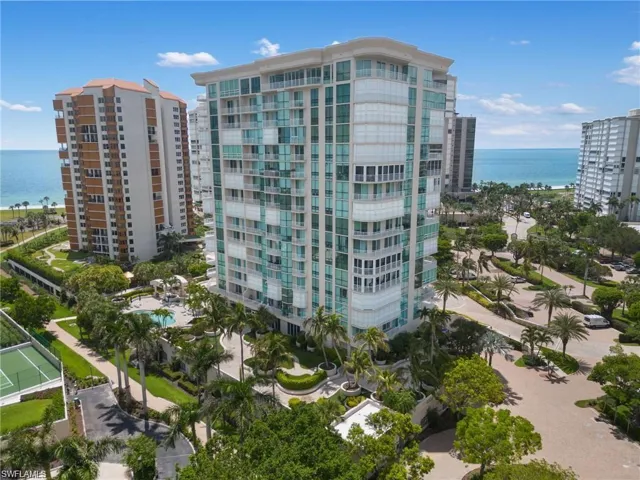 View of property featuring a water view