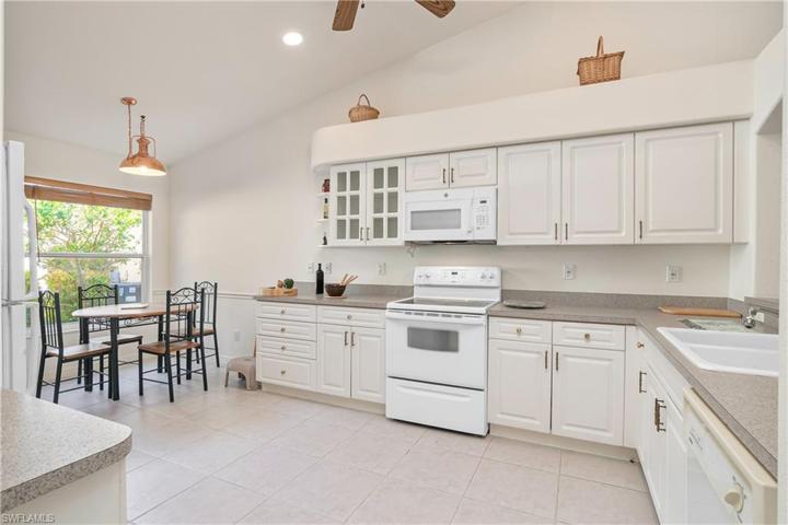 Large kitchen with plenty of storage