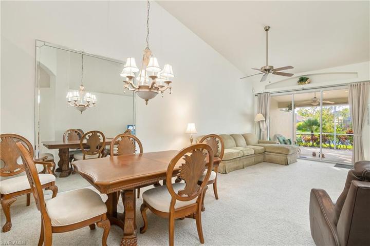 Great room leading to large lanai with water views