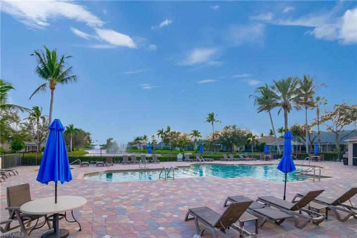 Large Community Pool deck