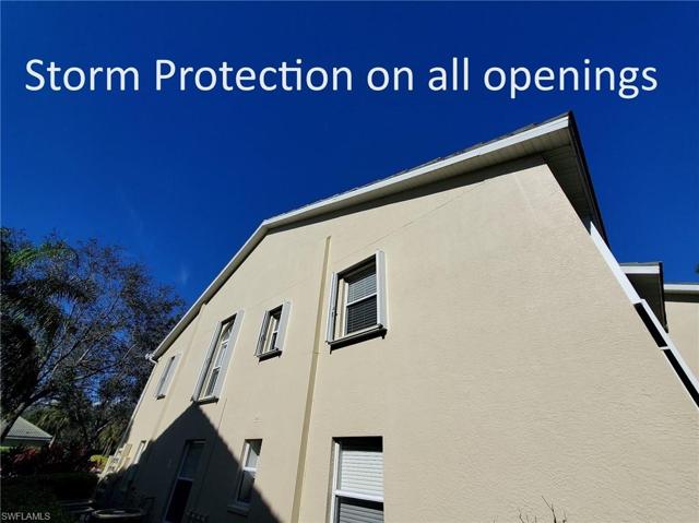 Storm shutters for security