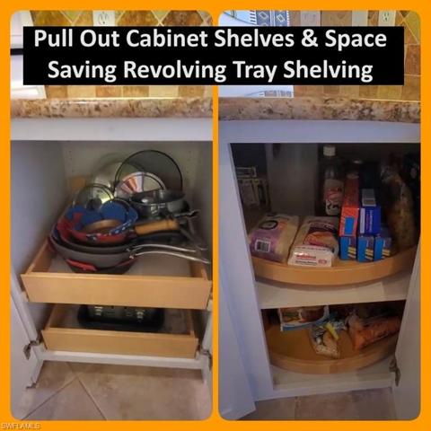Upgraded kitchen cabinet details