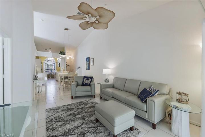 Great Room with cathedral ceiling