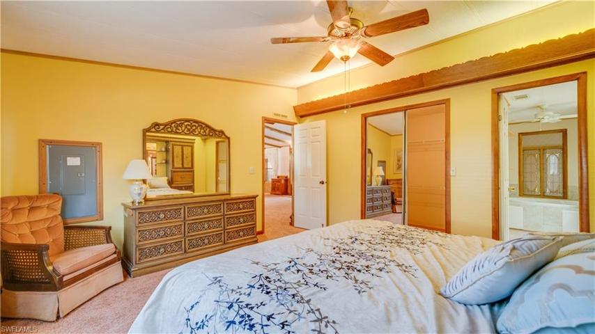 The Master Suite is Well Positioned and Offers a Split Floor Plan for Privacy.
