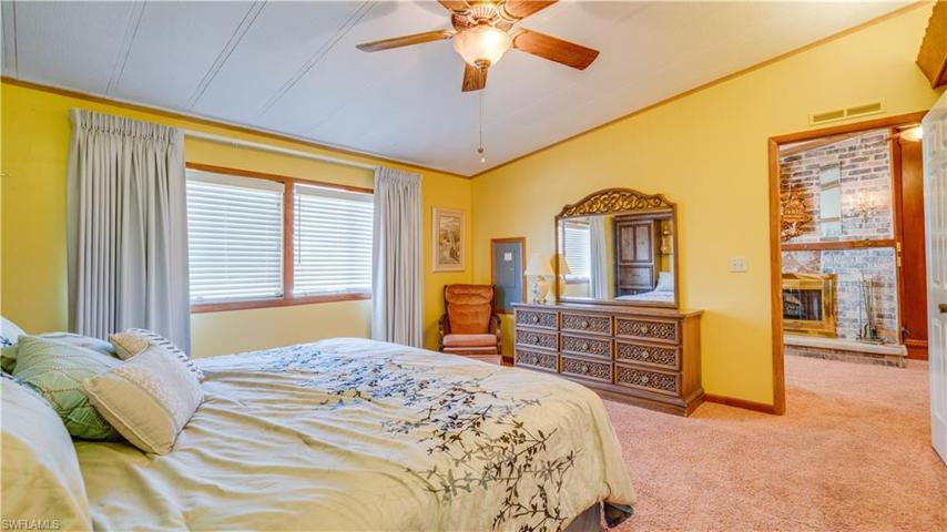 A King Size Bed Easily Fits in This Master Suite
