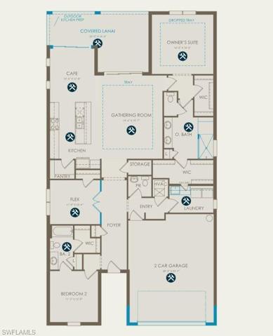 Floor plan for this home.