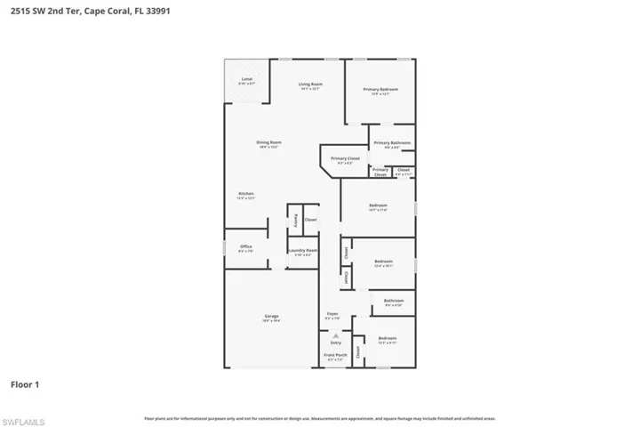 View of home floor plan