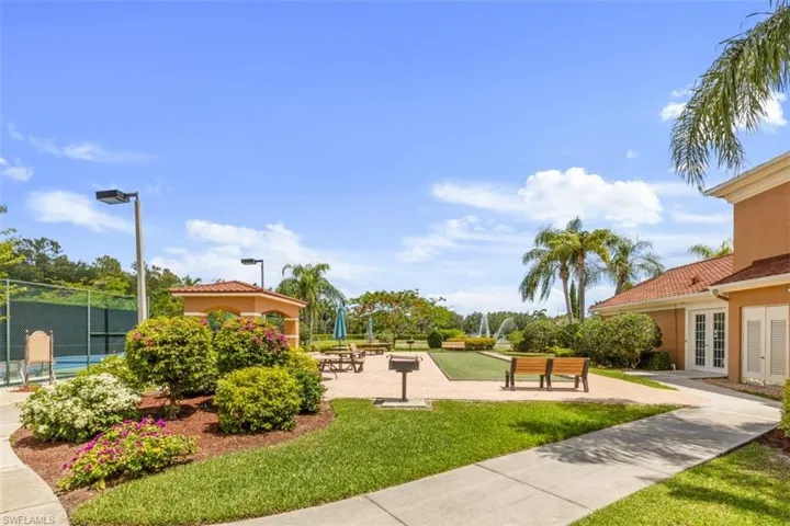 View of nearby features with a patio and a yard