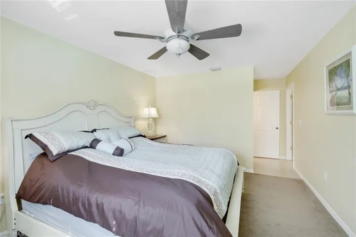 View of the Master Bedroom